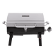 Charbroil Char Broil 1-Burner Portable Propane Gas Grill in Stainless Steel 465640214 Barbecue Finished - Gas 47362564023
