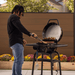 Charbroil Char Broil Bistro Pro Electric Grill + Charcoal Mode Blackout 25302177 Barbecue Finished - Gas 99143021775