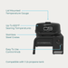 Charbroil Char Broil Bistro Pro Tabletop Gas Grill Blackout 25102153 Barbecue Finished - Gas 99143121536