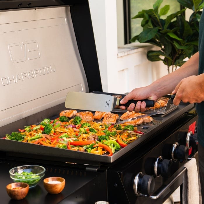 Charbroil Char Broil Comft Grip 7-Piece Griddle Toolset - CB2260028 CB2260028 Barbecue Accessories 047362600288