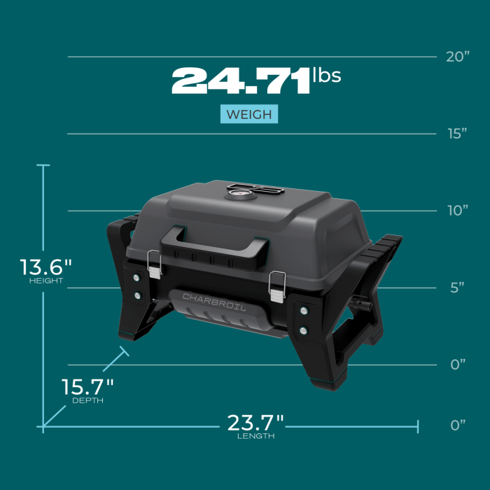 Charbroil Char Broil Grill2Go X200 Portable Gas Grill 25409200 Barbecue Finished - Gas 099143092003