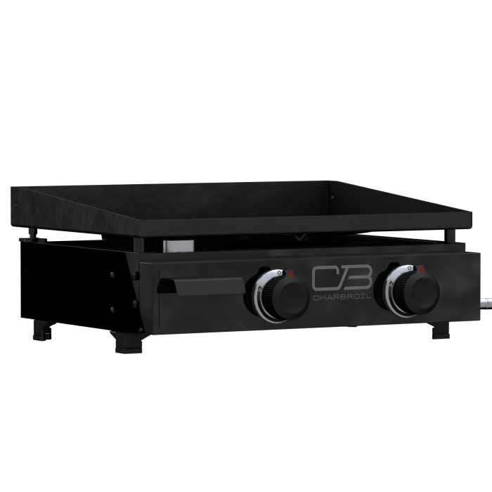 Charbroil Char Broil Performance Series 22" Portable Tabletop 2 Burner Propane Gas Griddle 463614224 Barbecue Finished - Gas 047362361424