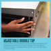 Charbroil Char Broil Performance Series 22" Portable Tabletop 2 Burner Propane Gas Griddle 463614224 Barbecue Finished - Gas 047362361424