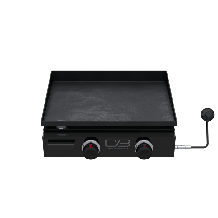 Charbroil Char Broil Performance Series 22" Portable Tabletop 2 Burner Propane Gas Griddle 463614224 Barbecue Finished - Gas 047362361424
