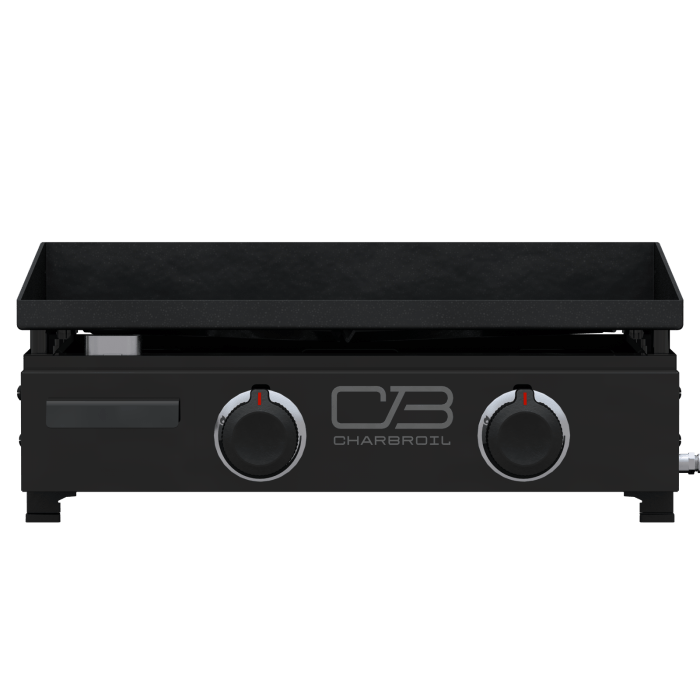 Charbroil Char Broil Performance Series 22" Portable Tabletop 2 Burner Propane Gas Griddle 463614224 Barbecue Finished - Gas 047362361424