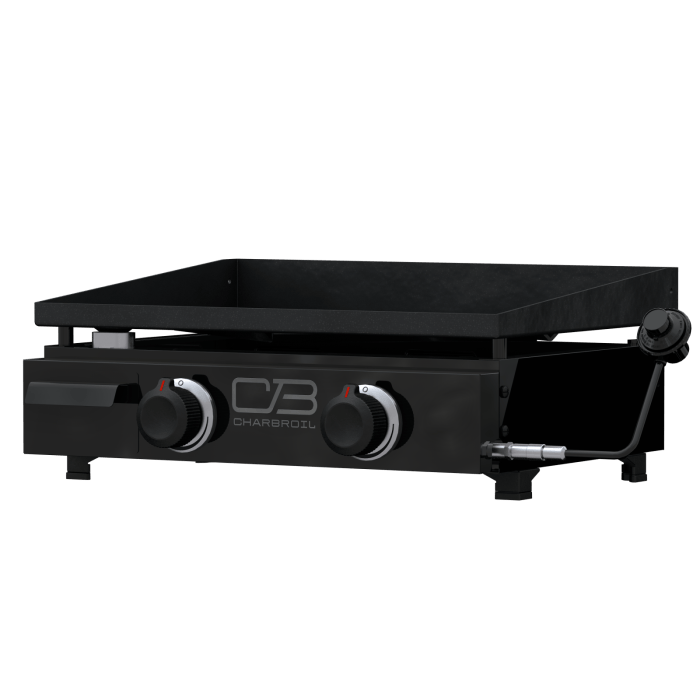 Charbroil Char Broil Performance Series 22" Portable Tabletop 2 Burner Propane Gas Griddle 463614224 Barbecue Finished - Gas 047362361424