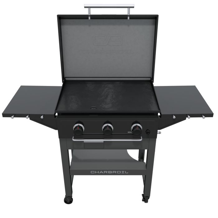 Charbroil Char Broil Performance Series 28" XL Propane Gas Griddle With Cart 3 Burner Flat Top Grill 463258924 Barbecue Finished - Gas 47362325891