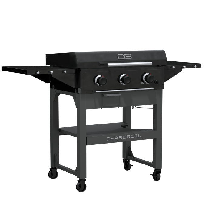 Charbroil Char Broil Performance Series 28" XL Propane Gas Griddle With Cart 3 Burner Flat Top Grill 463258924 Barbecue Finished - Gas 47362325891