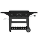 Charbroil Char Broil Performance Series 36" Propane Gas Griddle with Cart 4 Burner Flat Top Grill 463259124 Barbecue Finished - Gas 047362325914