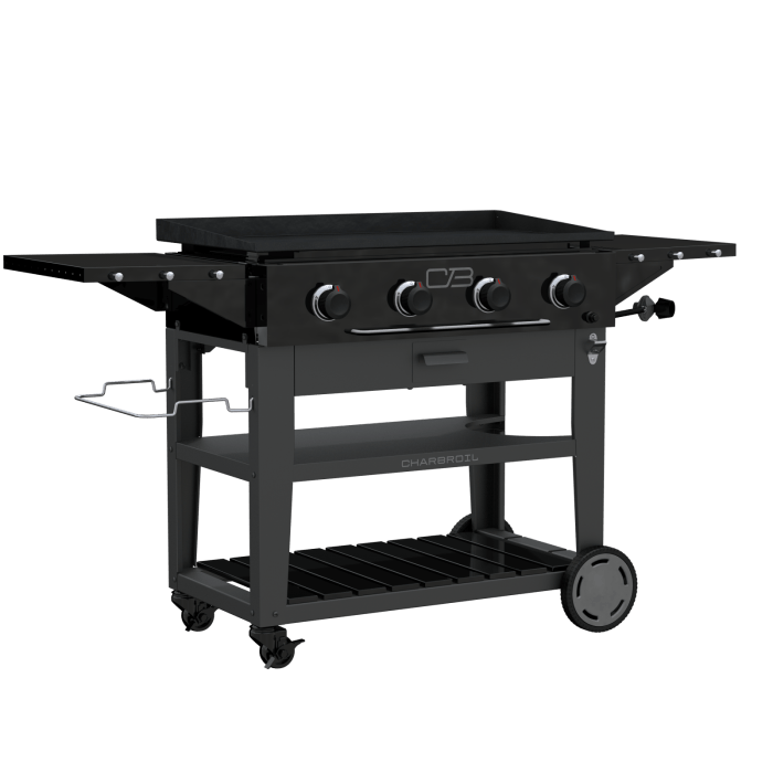 Charbroil Char Broil Performance Series 36" Propane Gas Griddle with Cart 4 Burner Flat Top Grill 463259124 Barbecue Finished - Gas 047362325914