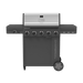 Charbroil Char Broil Performance Series FlavorMax™ 5 Burner Gas Grill Cabinet with Side Burner Gray 466834225 Barbecue Finished - Gas 047362683427