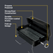Charbroil Char Broil Portable Tabletop Gas Grill - 465620011 465620011 Barbecue Finished - Gas 47362562005