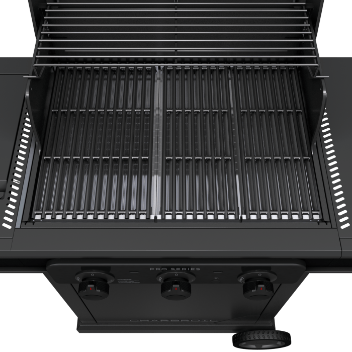 Charbroil Char Broil Pro Series 3-Burner Gas Grill with Side Burner 463366724 Barbecue Finished - Gas 47362336675