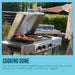 Charbroil Char Broil Versa-Tile 28" 3-Burner All-in-one Cooking Station 466217525 Barbecue Finished - Gas 47362621757