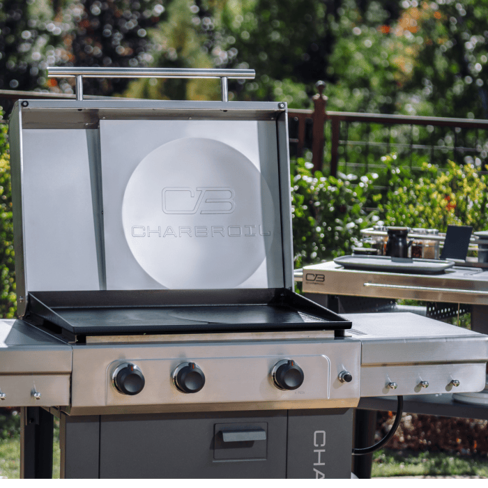 Charbroil Char Broil Versa-Tile 28" 3-Burner All-in-one Cooking Station 466217525 Barbecue Finished - Gas 47362621757