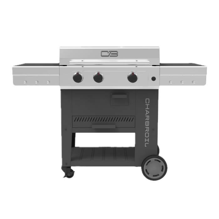 Charbroil Char Broil Versa-Tile 28" 3-Burner All-in-one Cooking Station 466217525 Barbecue Finished - Gas 47362621757