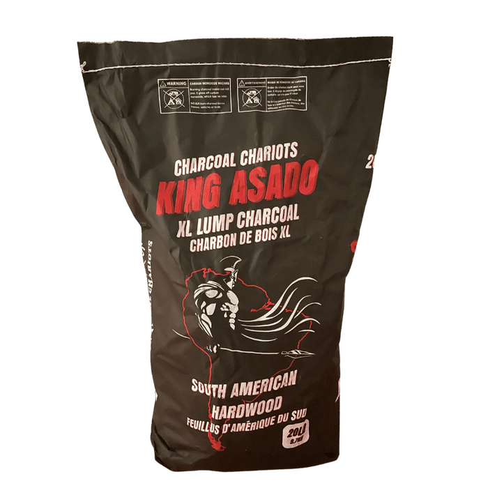 Charcoal Chariots Charcoal Chariots King Asado XL Lump Charcoal (20 lb.) KING Barbecue Accessories - Charcoal