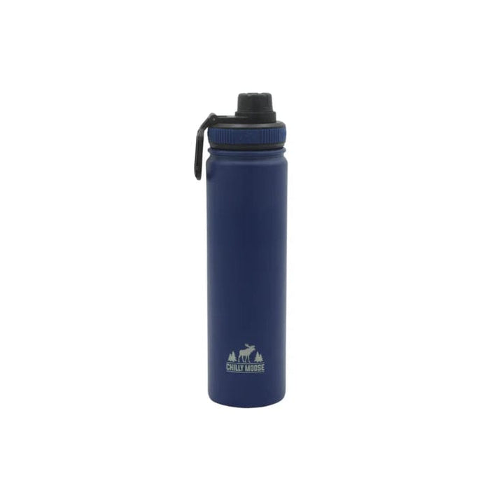 Chilly Moose Chilly Moose Brunswick Bottle (24 oz.) Navy DWBWNV24 Outdoor Finished 665270454184