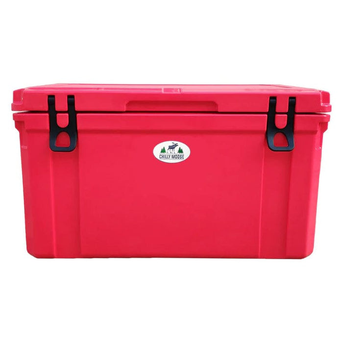 Chilly Moose Chilly Moose Ice Box (75L / 1.94 Cu. Ft.) Canoe Red CRCR75 Outdoor Finished