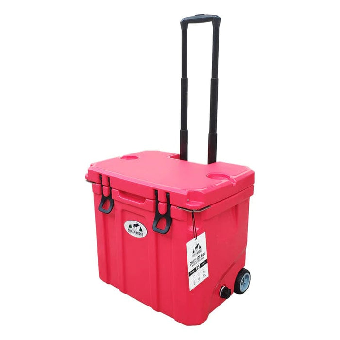 Chilly Moose Chilly Moose Ice Box Wheeled Explorer (35L / 1.2 Cu. Ft.) Canoe Red CRCR35W Outdoor Finished 619843127845
