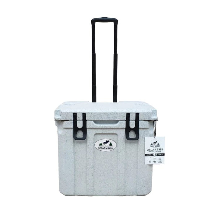 Chilly Moose Chilly Moose Ice Box Wheeled Explorer (35L / 1.2 Cu. Ft.) Limestone CRLS35W Outdoor Finished 619843127814