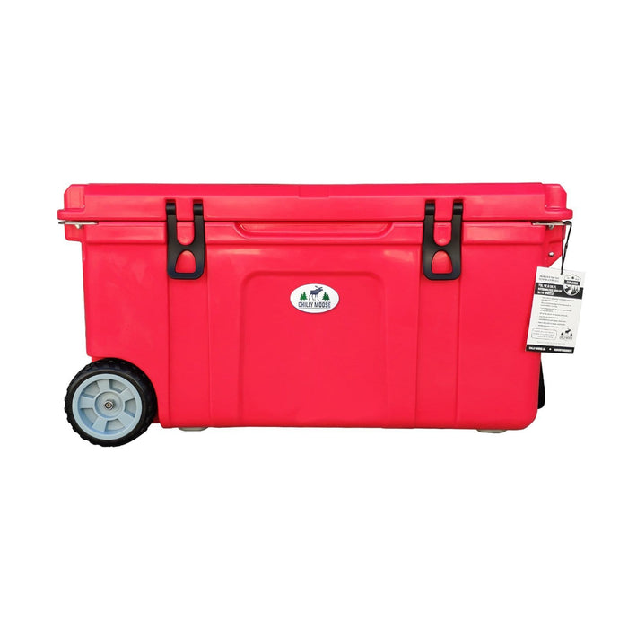 Chilly Moose Chilly Moose Ice Box Wheeled Explorer (75L / 2.6 Cu. Ft.) Canoe Red CRCR75W Outdoor Finished 619843127876