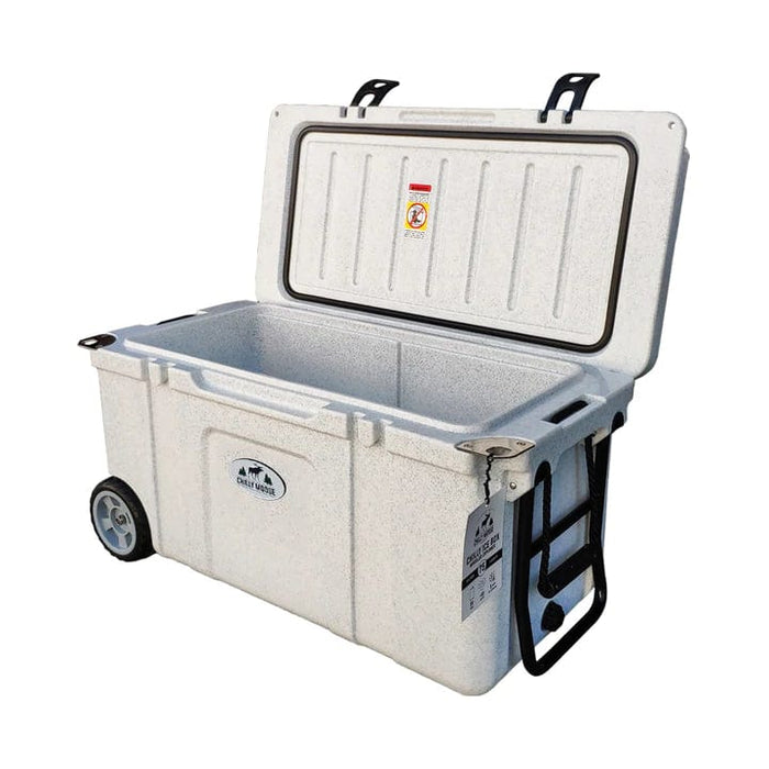 Chilly Moose Chilly Moose Ice Box Wheeled Explorer (75L / 2.6 Cu. Ft.) Limestone CRLS75W Outdoor Finished