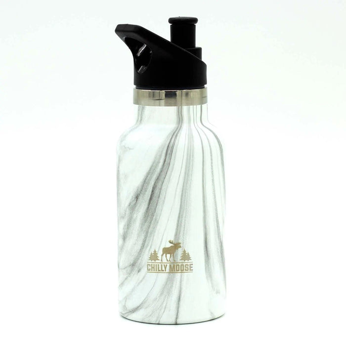 Chilly Moose Chilly Moose Jasper Bottle (14 oz.) Harbour White DWJBHW14 Outdoor Finished 679360020906