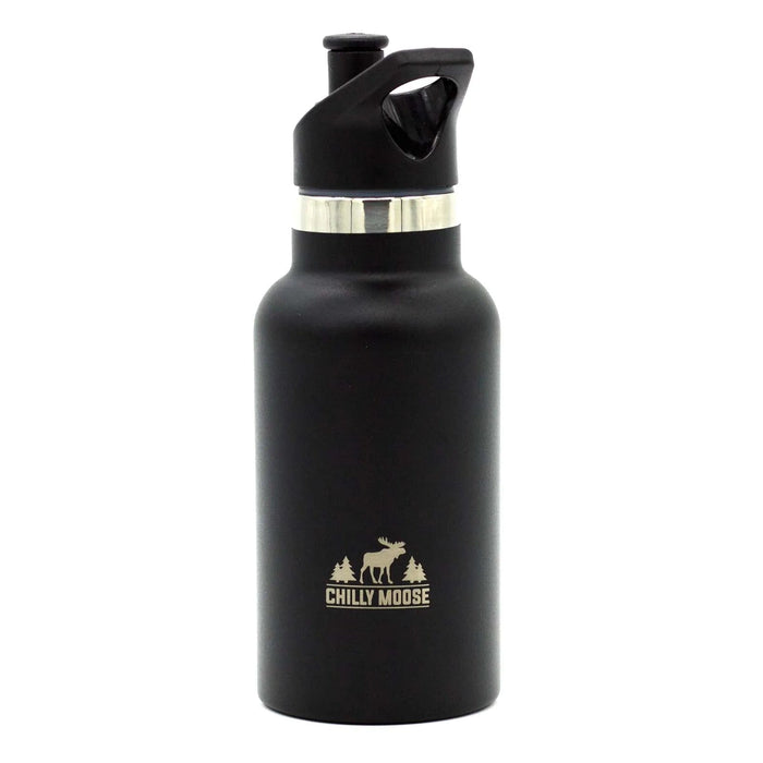 Chilly Moose Chilly Moose Jasper Bottle (14 oz.) Midnight DWJBBL14 Outdoor Finished 679360187579