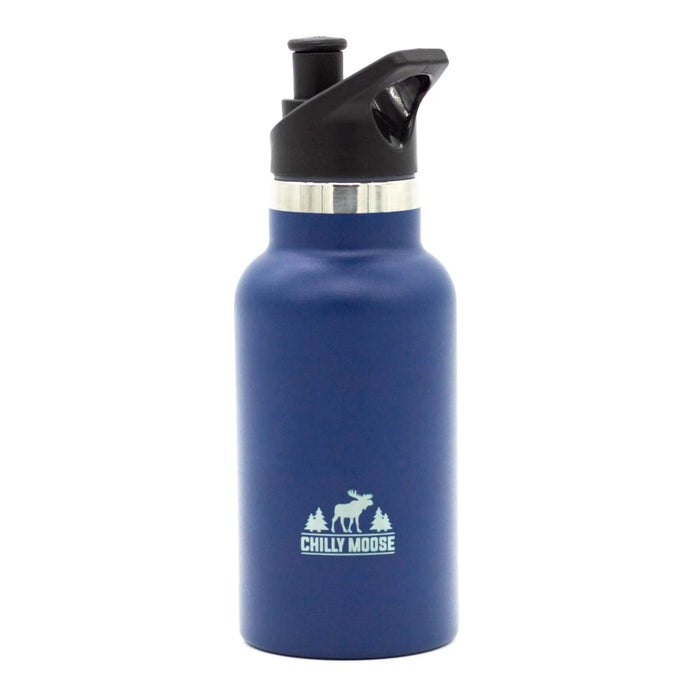 Chilly Moose Chilly Moose Jasper Bottle (14 oz.) Navy DWJBNV14 Outdoor Finished 679360076323