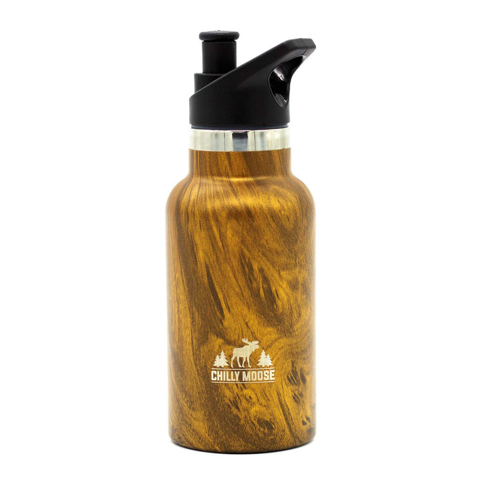 Chilly Moose Chilly Moose Jasper Bottle (14 oz.) Woodland DWJBWG14 Outdoor Finished 679360096741