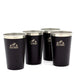 Chilly Moose Chilly Moose Long Beach Tumblers (4-Piece Set) Midnight DWLBBLSET Outdoor Finished 665270075617