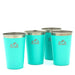 Chilly Moose Chilly Moose Long Beach Tumblers (4-Piece Set) Southampton DWLBSFSET Outdoor Finished 665270223841