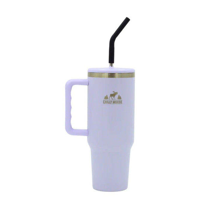Chilly Moose Chilly Moose Summerhill Tumbler (40 oz.) Thistle DWSMTS40 Outdoor Finished 737123398416