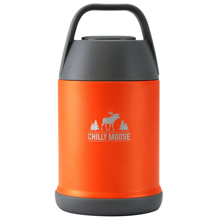 Chilly Moose Chilly Moose Tamarack Insulated Container (16oz) Blaze Orange FSTCBO16 Outdoor Finished 665270040592