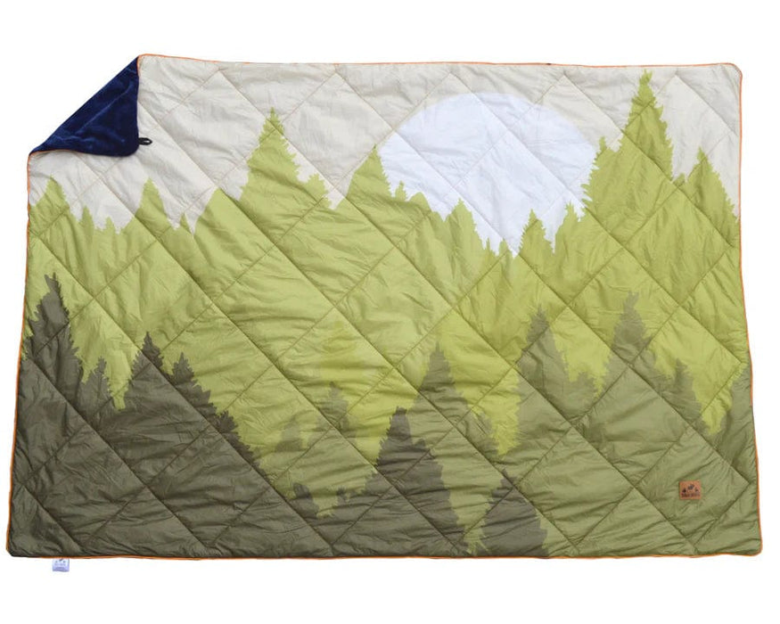 Chilly Moose Chilly Moose Tofino Blanket Evergreen CGTBEVERGREEN Outdoor Finished 665270025209