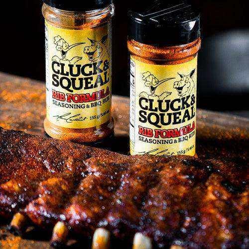 Cluck & Squeal Cluck & Squeal BBQ Rub - Rib Formula CS017 Barbecue Accessories - Food