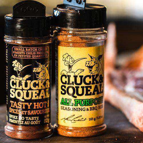Cluck & Squeal Cluck & Squeal BBQ Rub - Tasty Hot CLUCKTASTY Barbecue Accessories