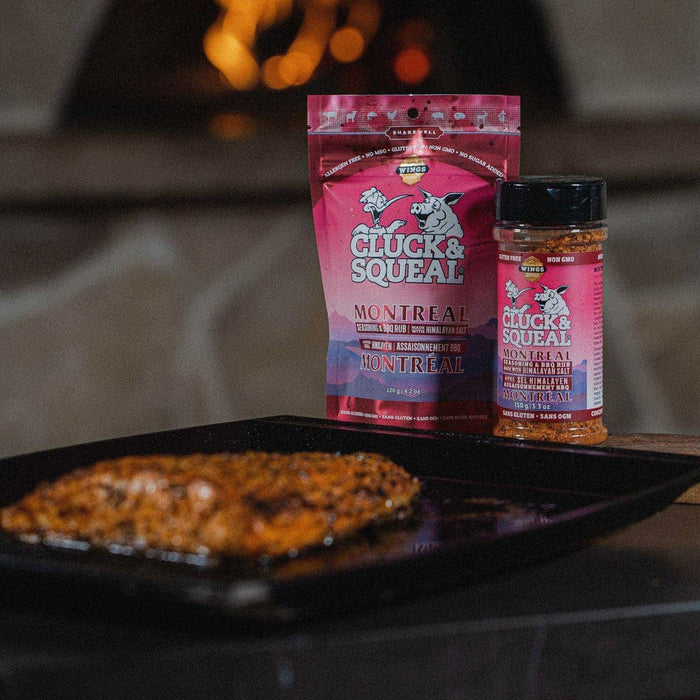 Cluck & Squeal Cluck & Squeal Seasoning - Montreal Himalayan MONTREAL Barbecue Accessories