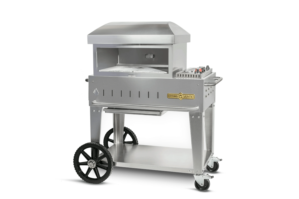 Crown Verity Crown Verity 24" Mobile Pizza Oven Propane CV-PZ24-MB Barbecue Finished - Gas