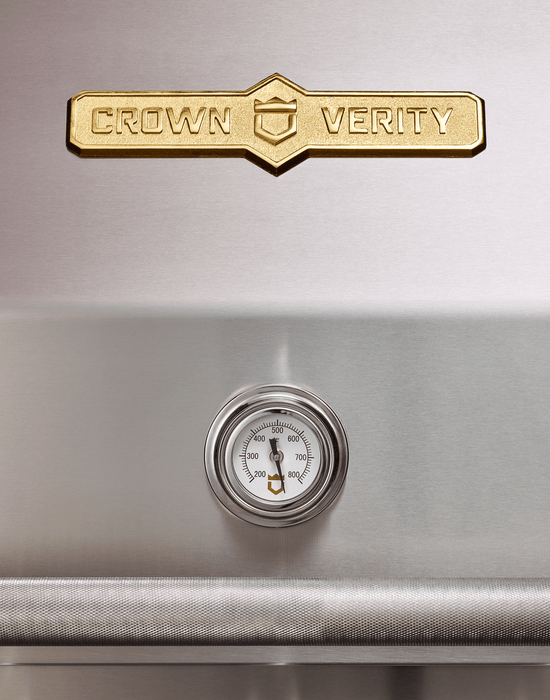 Crown Verity Crown Verity 30" Infinite Series Built-In Grill Barbecue Finished - Gas