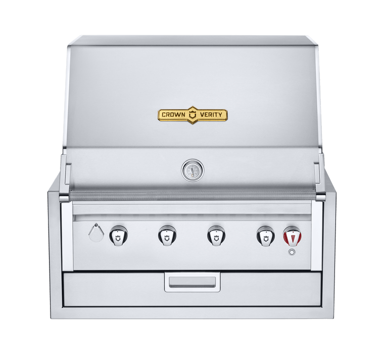 Crown Verity Crown Verity 30" Infinite Series Built-In Grill Barbecue Finished - Gas