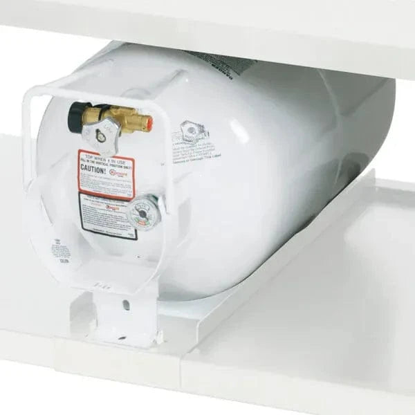 Crown Verity Crown Verity 30 lb Horizontal Propane Tank - CV-CYL-30H CV-CYL-30H Barbecue Accessories