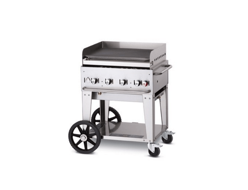 Crown Verity Crown Verity 30" Mobile Griddle Barbecue Finished - Gas
