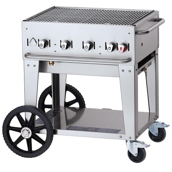 Crown Verity Crown Verity 30" Mobile Grill + RollDome Package Barbecue Finished - Gas