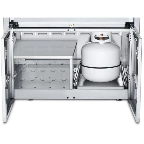 Crown Verity Crown Verity 36" Infinite Modular Gas Grill with Light Package& Propane Tank Holder Barbecue Finished - Gas