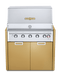 Crown Verity Crown Verity 36" Infinite Modular Gas Grill with Light Package& Propane Tank Holder Propane / Grand Canyon Gold IGM36LPGC-LT Barbecue Finished - Gas