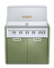 Crown Verity Crown Verity 36" Infinite Modular Gas Grill with Light Package& Propane Tank Holder Propane / Napa Valley Olive IGM36LPNV-LT Barbecue Finished - Gas