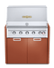 Crown Verity Crown Verity 36" Infinite Modular Gas Grill with Light Package& Propane Tank Holder Propane / Red Rock Sandstone IGM36LPRR-LT Barbecue Finished - Gas