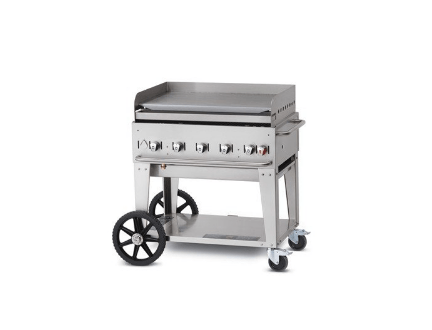 Crown Verity Crown Verity 36" Mobile Griddle Barbecue Finished - Gas